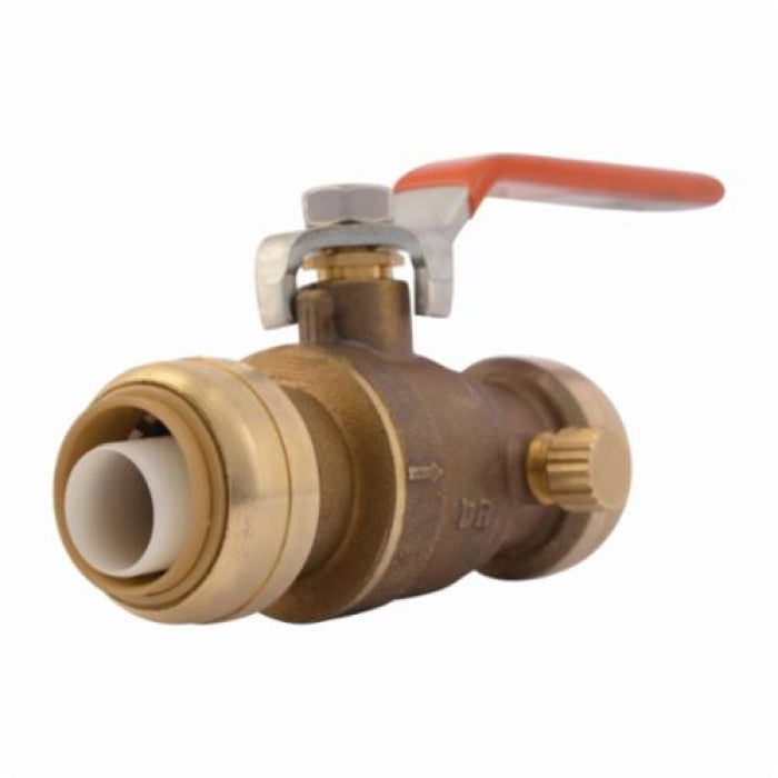 SHARKBITE - PUSH FIT BALL VALVE WITH DRAIN