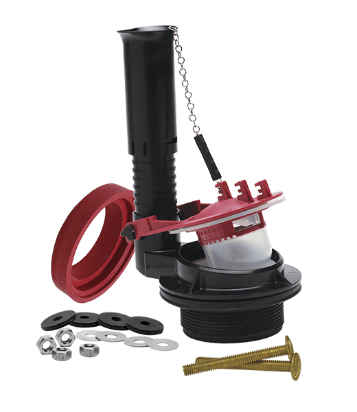 FLUIDMASTER 3" Adjustable Toilet Flush Valve with Flapper