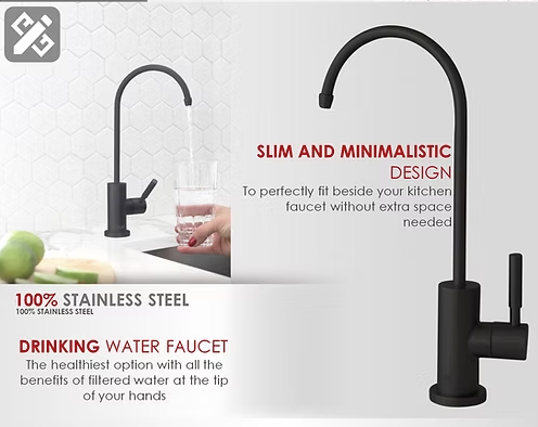 RO WATER DISPENSING Faucet - BLACK