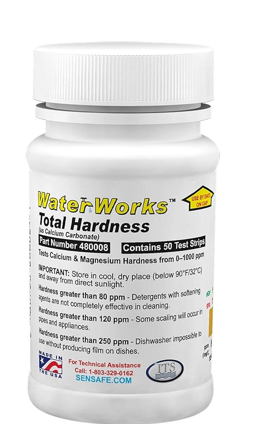 WATER WORKS water testing strips