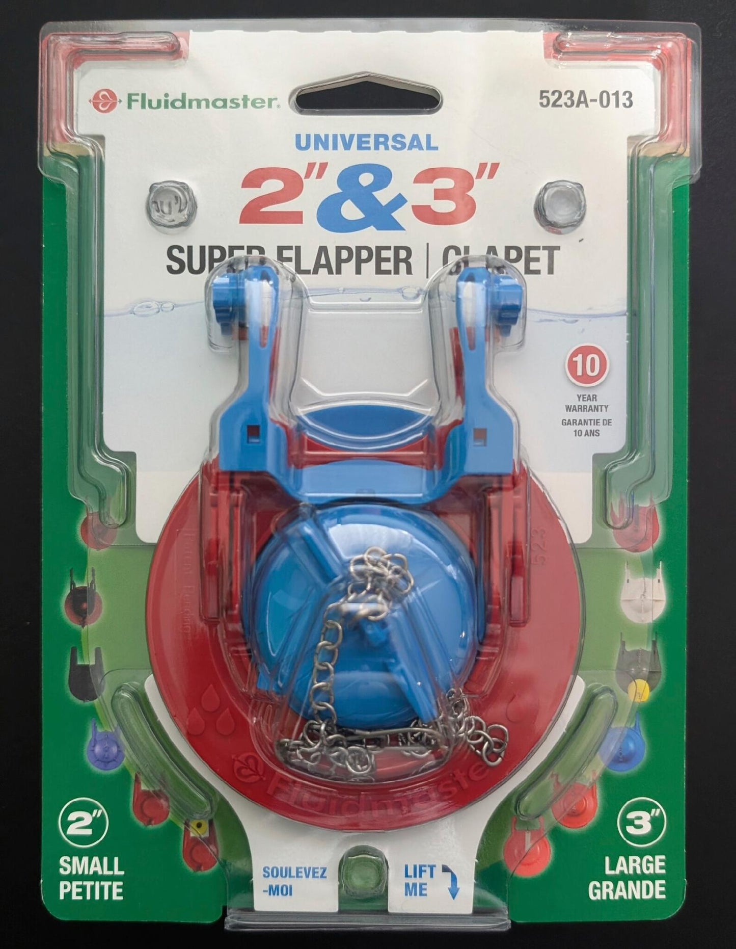 Fluidmaster Universal 2 and 3 inch flapper