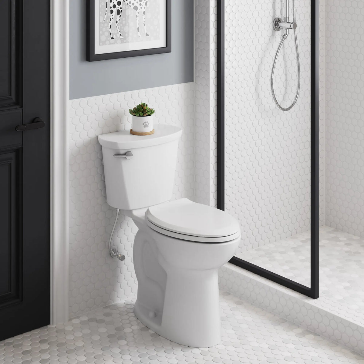 Cadet PRO EXTRA TALL:  2 Piece 4.8 Lpf Elongated Toilet (Installed Price)