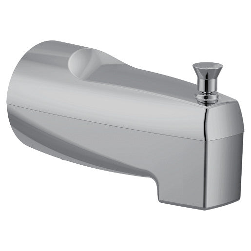 Moen Chrome 5 3/16" Tub Diverter Spout With 1/2" Slip Fit Connection