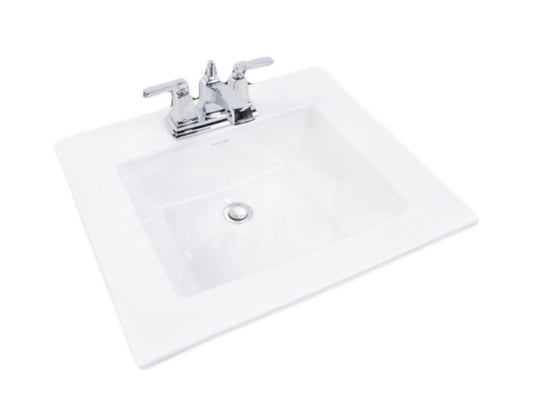 Loland: Drop in Sink with Single Hole Drilling by Contrac (Installed Price)