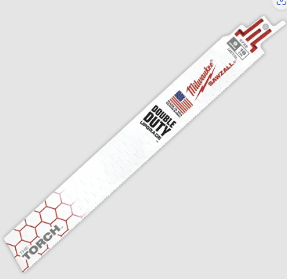 9" 18 TPI The Torch SAWZALL Blades (5 Pk) BY MILWAUKEE