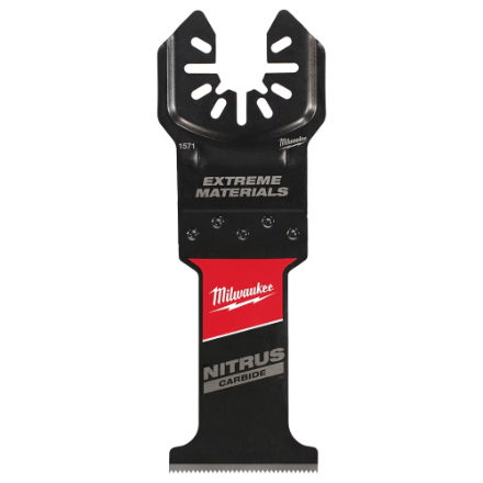 NITRUS CARBIDE Extreme Materials Universal Fit OPEN-LOK Multi-Tool Blade (1-Pack) BY MILWAUKEE