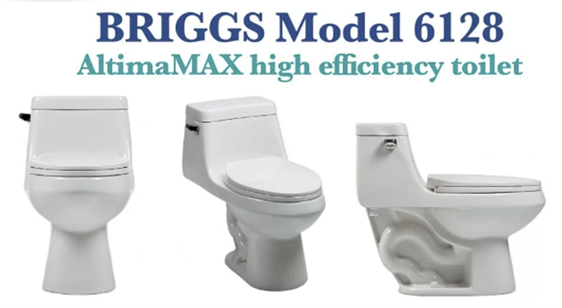 Altima Max: 1 Piece Elongated Toilet with Slow-Closing Seat (Installed Price)