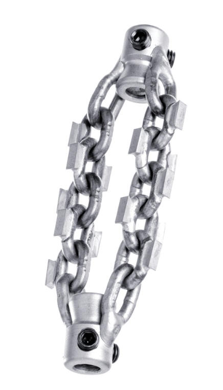 RIDGID FlexShaft Knocker,  2" x double chain, carbide tip