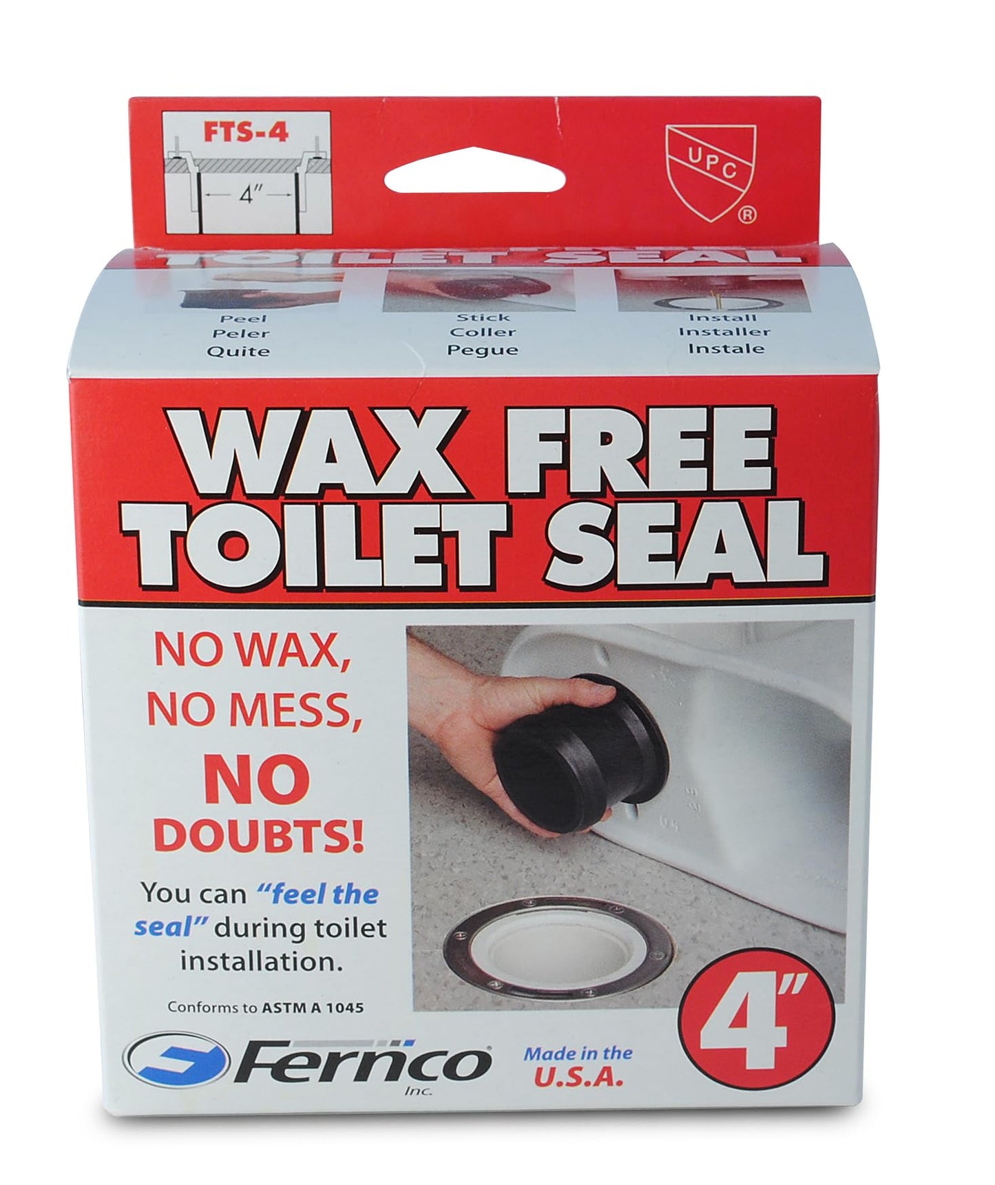 FERNCO BRAND WAX FREE TOILET SEALS