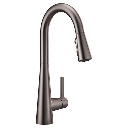 Sleek One-Handle High Arc Pulldown Kitchen Faucet (Installed Price)