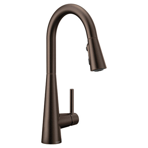 Sleek One-Handle High Arc Pulldown Kitchen Faucet (Installed Price)