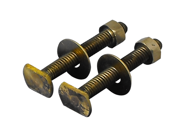 ALL BRASS TOILET BOLTS