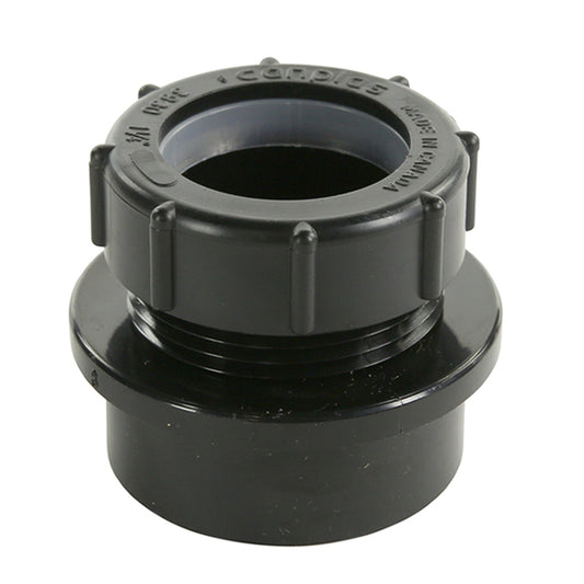 ABS MALE TRAP ADAPTER WITH PLASTIC NUT