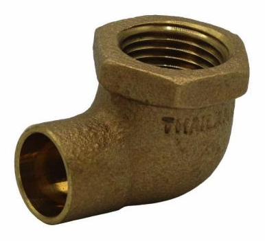 BRASS CF 90 ELBOW