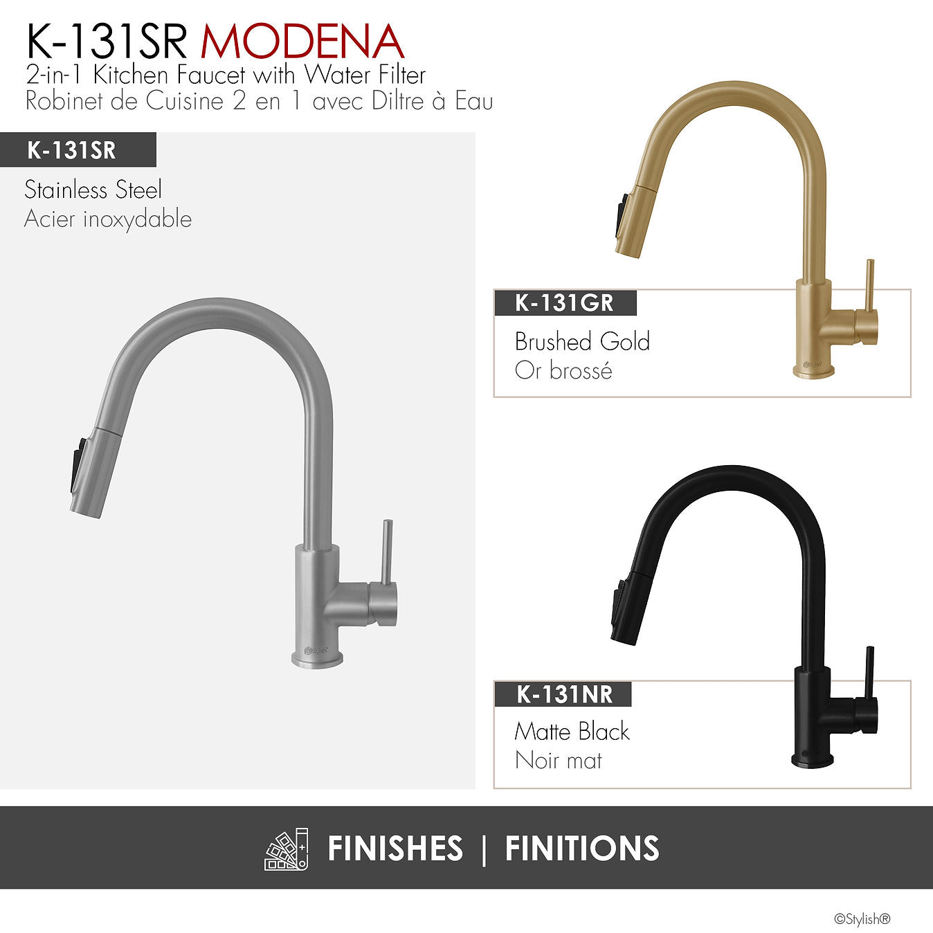 Single Handle Pull Down Kitchen Faucet with Reverse Osmosis - Installed Price