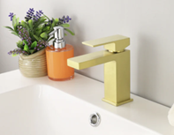 CUBE Designer Colours Single Lever Lavatory Faucet (Installed Price)