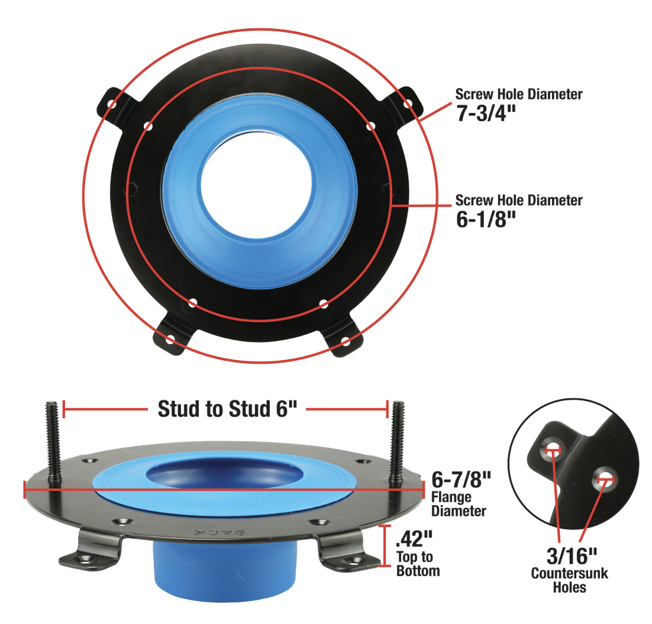 Danco HydroSeat Flange Fixer