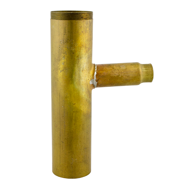 Dishwasher Tailpiece Threaded Top 6" long