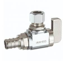 DAHL MINI VALVES:  SUPPLY STOPS PEX