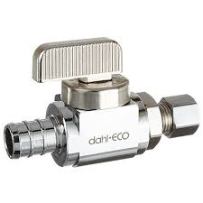 DAHL MINI VALVES:  SUPPLY STOPS PEX