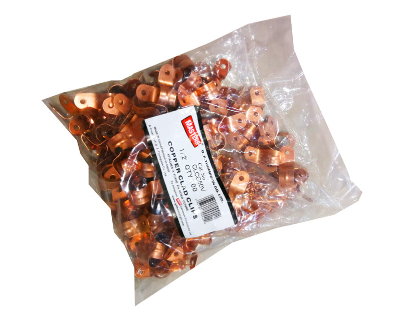 MASTERS COPPER CLAD CLIPS (SOLD IN BAGS OF 100)