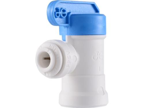 JOHN GUEST Female Elbow Shut-Off Valve (AKA RO VALVE)