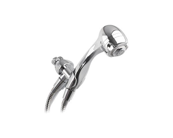 Hand Held Shower Head, Hose and Connector, CHROME