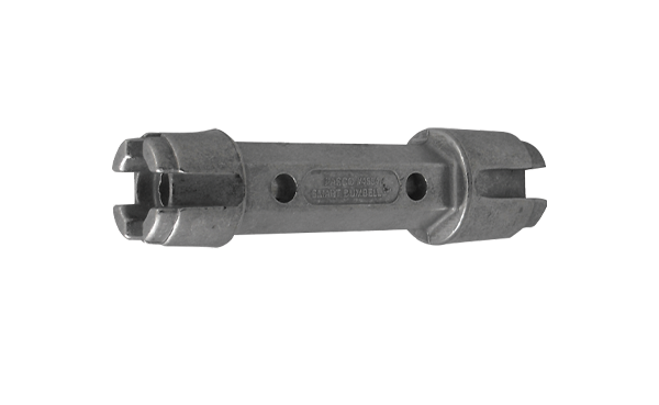 DUMBELL WRENCH FOR DRAINS