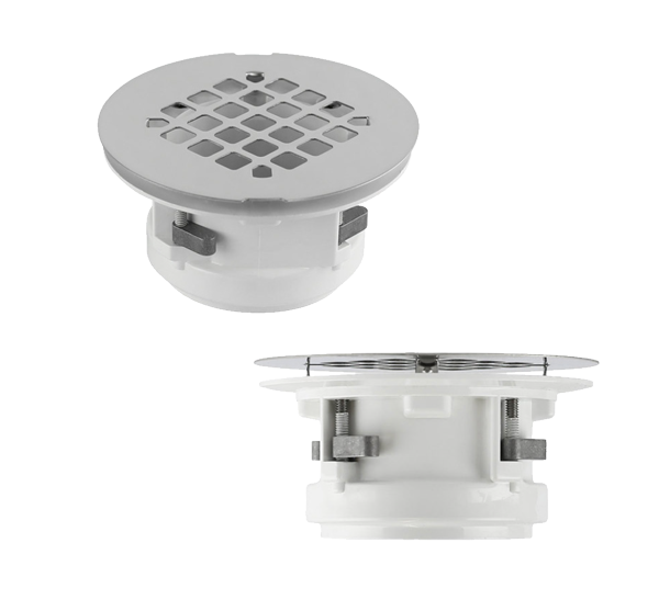 WingTite Shower Drain - Installs entirely from the TOP
