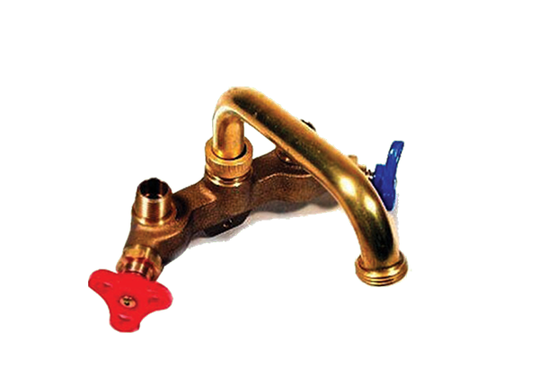 Rough Brass Laundry Faucet (Installed Price)