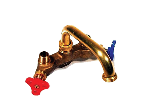 Rough Brass Laundry Faucet (Installed Price)